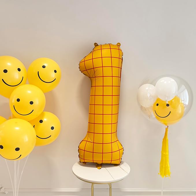 40" Matte Yellow Balloons Toy Inspired Story Theme party Supplies Digital 1 | - Image 4