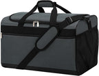 Gym Bag 20 inch Sport Duffle Bag for Men - 40L Weekender Duffel Bag for Travel - Dark Grey