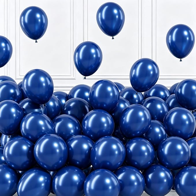 Navy Blue Balloons by Togvu