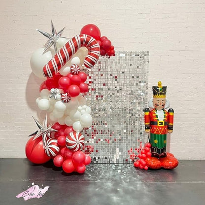 KBZVNAF Red and White Latex Balloons 60 Pack 12 inch | Red White Confetti Party - Image 5