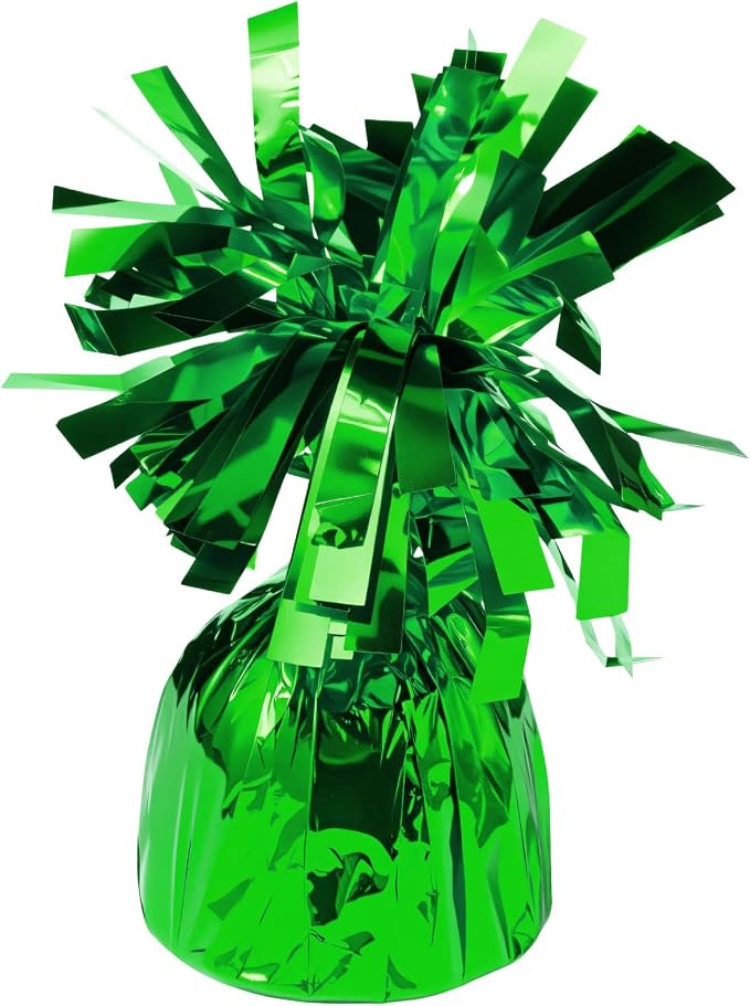 Balloon Weights Lime Green Metallic Anchor Balloon Holder by Unknown