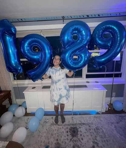 Navy Blue 19 Balloon - Image 2