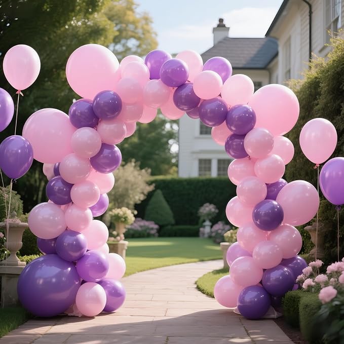 Pink Balloon Arch Kit 111Pcs 18 12 5 Inch Latex Party Balloons Garland - Image 6