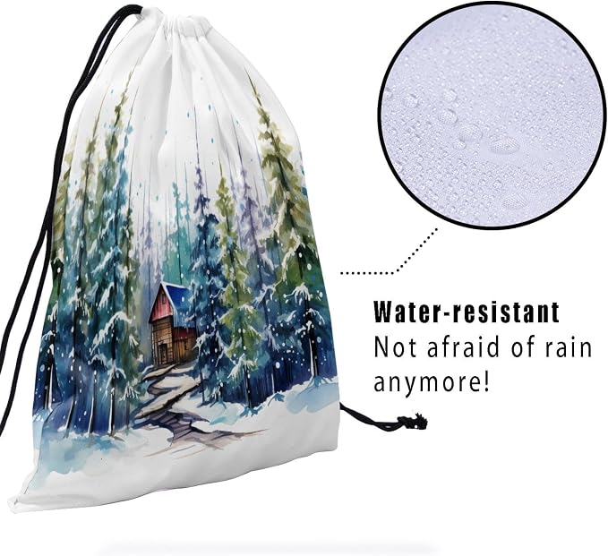 Forest Trees Gymnastics Grip Bag - Image 4