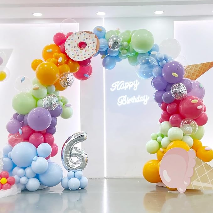 Balloon Arch Kit with Balloon Pump Electric | Improved Balloon Arch Stand with - Image 6