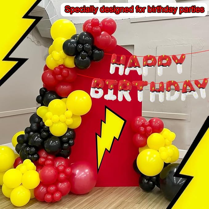 Red White Cartoon Theme Foil Balloons Cartoon Balloons Birthday Party Balloons - Image 4