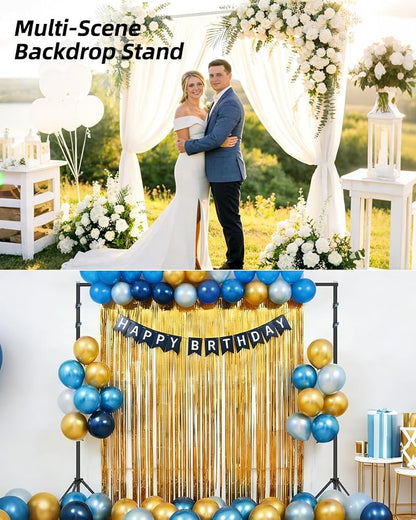 Hemmotop Adjustable Backdrop Stand 10x8.5ft Heavy Duty | - Image 4