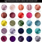 Ion Permanent Brights Creme Hair Color Red, Vegan, Cruelty Free, PPD Free, 100% Gray Coverage, Long Lasting, Fade Resistant Color, 2.05 oz