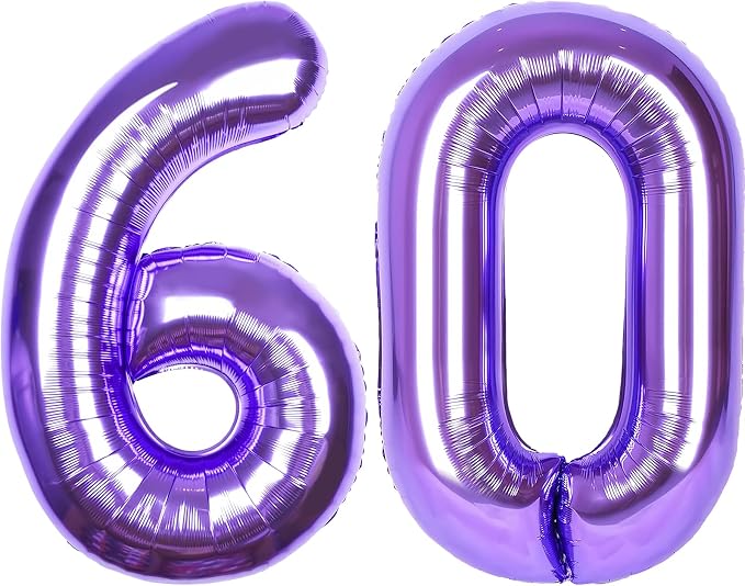 Number Balloons for Birthday Decorations by United-UnicornsParty