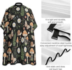 Barber Cape Waterproof Lining Anti Static Design for Salons/Home Use