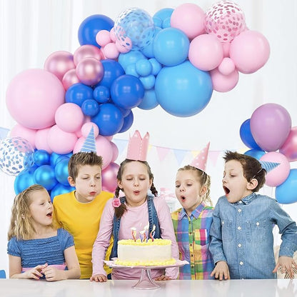 Amandir 153pcs Pink and Blue Balloon Arch Garland Kit Different Sizes | 18 12 - Image 5