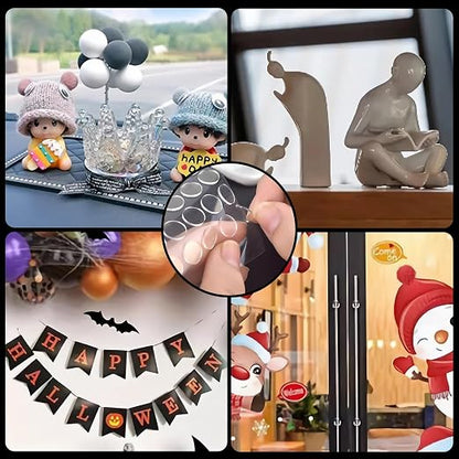 210 Pcs Double Sided Tape Museum Gel Sticky Tack, Removable Non-Marking - Image 3