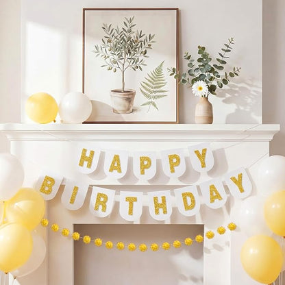Hahafelt 125 Pcs Make Your Own Banner Kit Personalized Handmade Name Scallop - Image 4