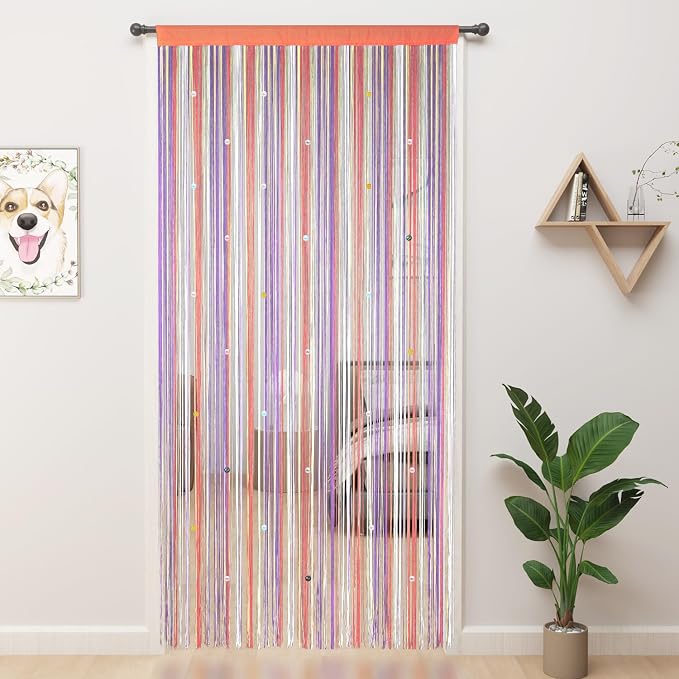 YIIBAII Beaded Curtain Beaded Curtains by YIIBAII