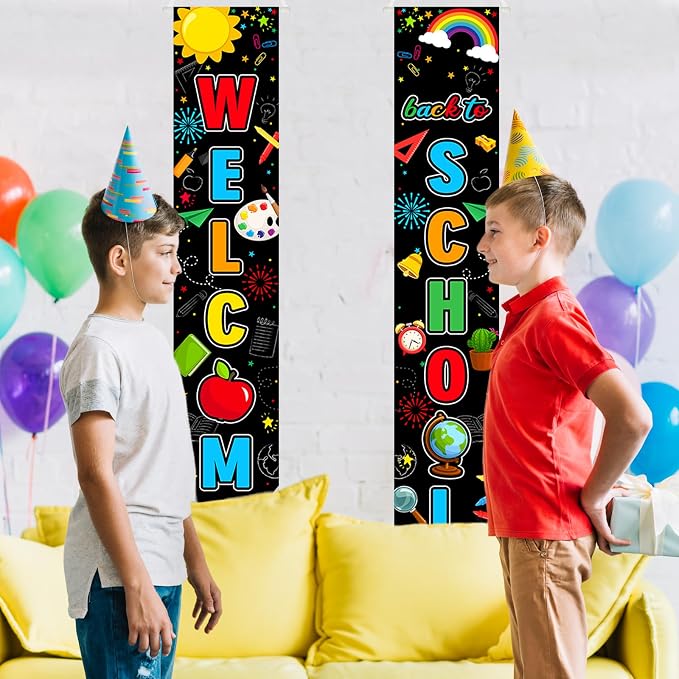 Welcome Back to School Decorations Back to School Door Banner Classroom Welcome - Image 4