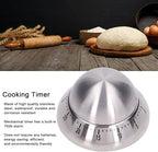 Cooking Timer Mechanical Waterproof Durable Corrosion Resistant Accurate Timing Reminder for Hair Color Processing,Kitchen Timer, Cooking, Baking, Kitchen Timer, Cooking Timer Mechanical Waterpr