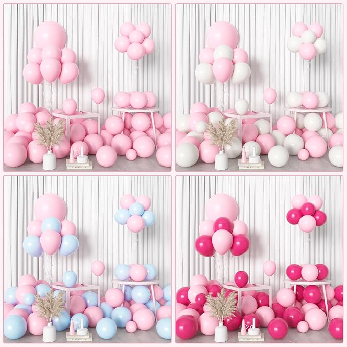 Amandir 153pcs Light Pink Balloons Arch Garland Kit Different Sizes | 18 12 10 - Image 7