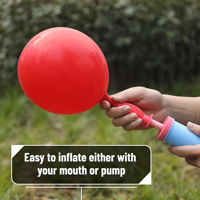 Mr. Pen- Red Confetti Balloons, 12 Inch, 54 Pack | Latex Balloons - Image 4