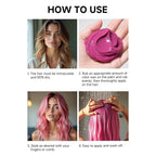 SEVICH Temporary Hair Color Wax Purple for Kids Women Men,Natural Instant Hair Wax Color,Premium Non Greasy,Easy to Wash,Travel Size,Perfect for Halloween, Children's Day,Cosplay & Parties,50g