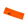 Lupa Handmade Unisex Triple-Layer Micro Fleece Headband - Ear Warmer Cover for Women & Men (Sunset Orange)