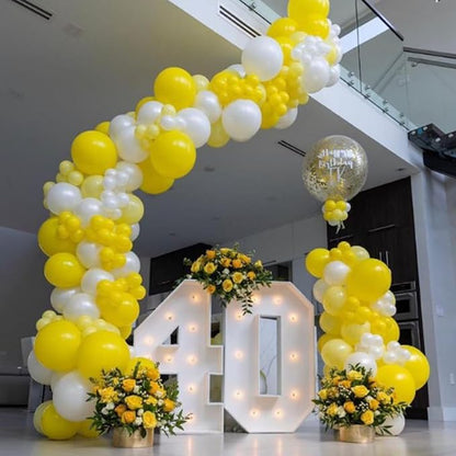 Yellow Balloons 12 inch, Birthday Party Decorations - Image 5