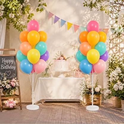 Assorted Bright Balloon Column Stand Kit Set of 2 - Image 7