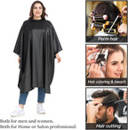 PERFEHAIR Chemical Capes for Hair Stylists - Color Cape with Snaps - Water and Chemical Proof - All-Purpose Salon Hairdressing Cap Cover for Hair Coloring, Cutting, Styling & Shampooing