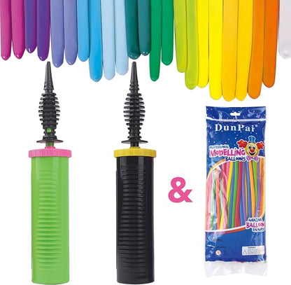 Balloon Pump Handheld Two-Way Dual Action Balloon Inflator Pumping by PULO+CP+Mfg