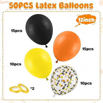 Construction Balloons, Truck Theme Latex Party Balloons - Image 2