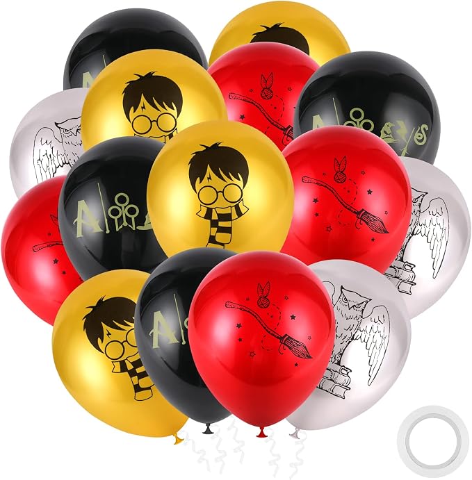 Ainiv 15PCS Cartoon Balloons, 12inch Strong Thicken Party Balloons | - Image 8