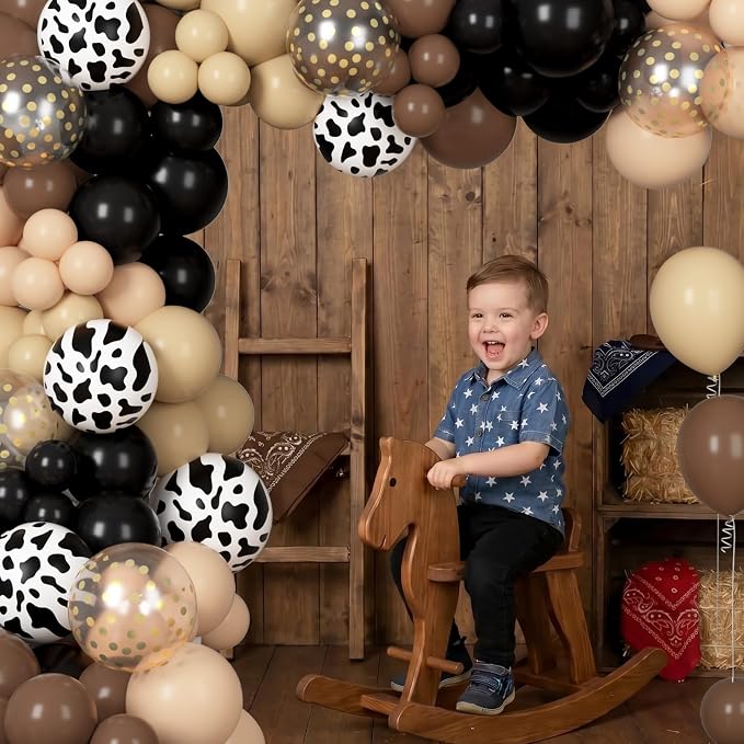 170Pcs Western Cowboy Balloon Garland Arch Kit - Image 7