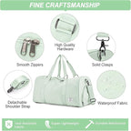 Gym Bag Womens,Travel Duffel Carry on Bag Sport Tote Bag Weekend Overnight Bag