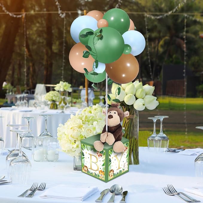 Lenwen 6 Sets Baby Letter Boxes Decorations Table Centerpieces - Image 6