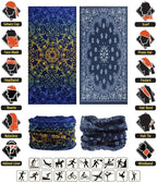 Headband Neck Gaiter Head Wrap Headwear Face Mask Magic Scarf Bandana for Men and Women