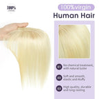 Hair Topper for Women with Thinning Hair, Lightweight & Add Volume Hairpiece for White HairRoots Cover, Changing Hairstyle, Trendy and Comfortable Design