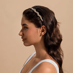 STHUAHE4PC Multicolor Protection Resin Teeth Comb Hair Hoop Hairband Headband Hair Accessories for female by Beauty hair (Khaki, brown, dark gray, black)