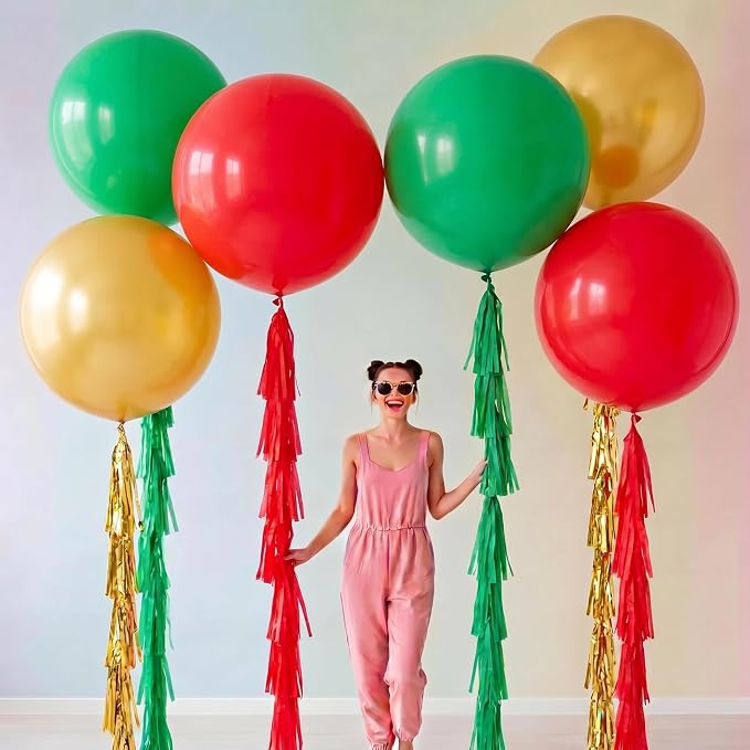6 Set 36 Inch Giant Balloons by Unknown
