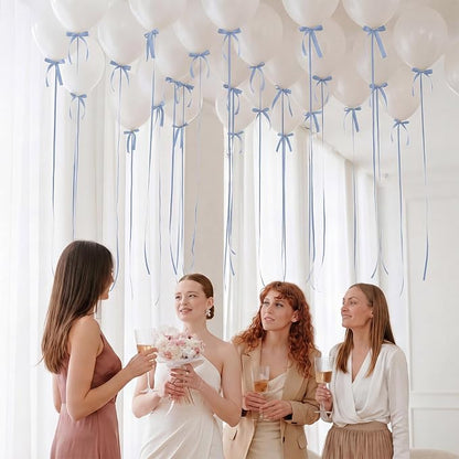 Gejoy 62 Pcs Ceiling Balloons Kit 12'' Pearl White Balloons - Image 6