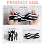 WSYUB Makeup Headband, Spa Headband and Wristband Set, Headbands for Washing Face, Black and White Headbands for Women Girls