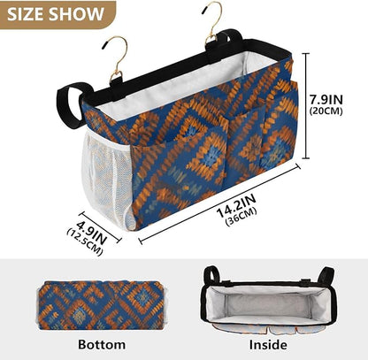 Bedside Caddy Hanging Bunk Bed Caddy Bed Organizer Hanging Pocket - Image 4