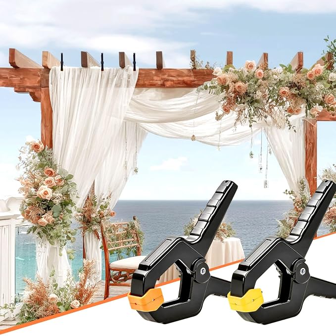 55Pack Spring Clamps Heavy Duty, 3.5inch Plastic Clips Clamps - Image 6