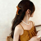 Puppy Hair Clips for Women, Brown Dachshund Hair Claw Clips Funny Strong Hold Dog Hair Jaw Clips Animal Hair Barrettes Cute Pet Hair Barrette Puppy Hair Accessories Decoration for Thick Thin Hair