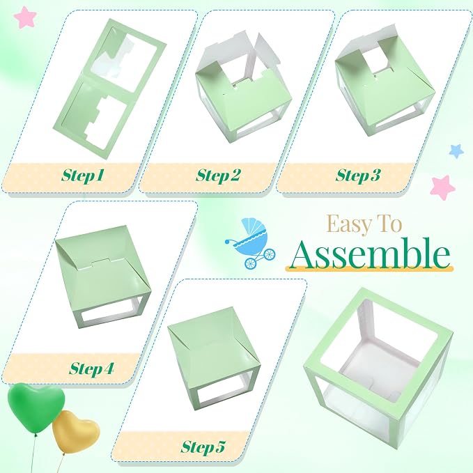 Seenelling 4 Pcs Balloon Boxes - Image 4