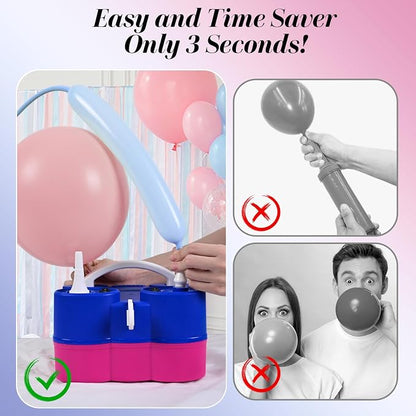 Electric Balloon Pump, 3-in-1 Portable Air Pump - Image 6