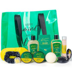 Self Care Gifts for Women - Inspirational Sport Gifts Set for Women with Large Canvas Bag,Eucalyptus & Mint Relaxation Spa Gift Baskets, Christmas Gifts for Girls 13pcs Unique Birthday Gifts