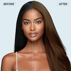 Hair Dye Shampoo Chestnut Brown Men and Women Instant & Easy 3-in-1 Hair Dye Shampoo with Herbal Ingredients Ammonia-free Lasts 30 Days-500ml