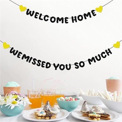 Welcome Home Banner and We Missed You So Much Banner - Image 2