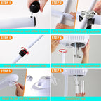 Professional Facial Steamer, Ozone Spa Face Steamer on Wheels, Adjustable Height and Angle,Estheticians Steamer More Steam,Hot Mist Facial Humidifier Atomizer for Spa Beauty, Home Use