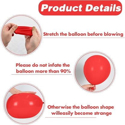 Red Yellow Blue Balloon, Themed Party Supplies - Image 6