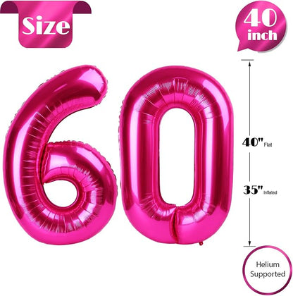 Hot Pink 60 Balloon - Image 5